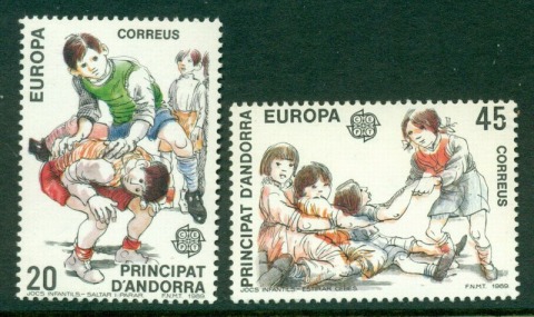 Andorra-Sp-1989-Europa-MUH-Lot16049