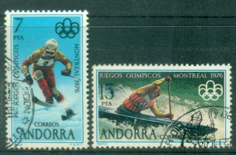 Andorra-Sp-1976-Winter-Olympics-Montreal-FU