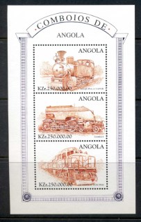 Angola-1997-Trains-MS-MUH