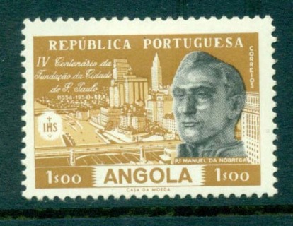 Angola-1954sao-Paulo-Issue-MH-lot31100