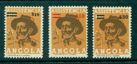 Angola-1957-8-postal-tax-Opt-Surcharge-MLH-lot31177