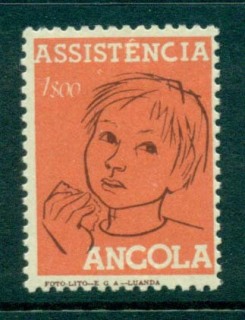 Angola-1961-Postal-tax-redrawn-MLH-lot31180