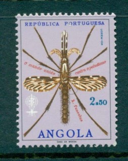 Angola-1962-Anti-Malaria-MLH-lot31112