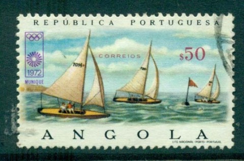 Angola-1972-Olympic-games-Sailing-FU-lot31142