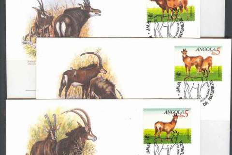 Angola-2000 WWF Antelope Block