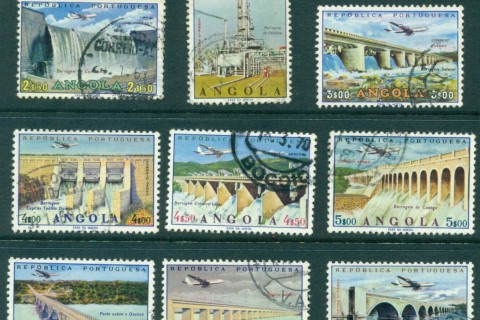 Angola-1965-Air-Post-Views-9-10