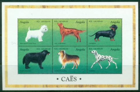 Angola-1998-Dogs-14000k-MS-MUH
