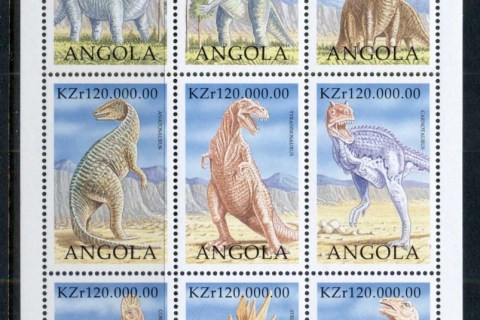 Angola-1998-Prehistoric-Animals