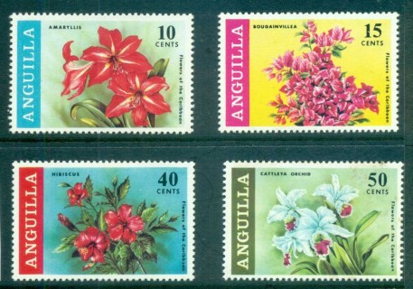 Anguilla-1969-Flowers-MUH