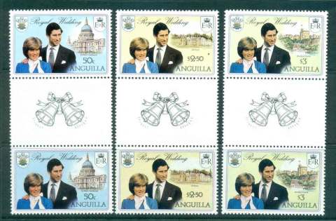 Anguilla-1981 Royal Wedding Charles & Diana