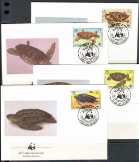 Anguilla-1983 WWF Sea Turtles