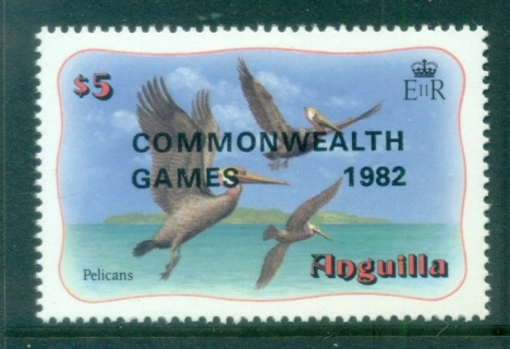 Anguilla-1982-Commonwealth-Games-Opt-on-Bird-5-MUH