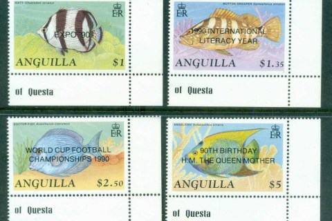 Anguilla-1990-Fish-Opts-MUH-lot81024