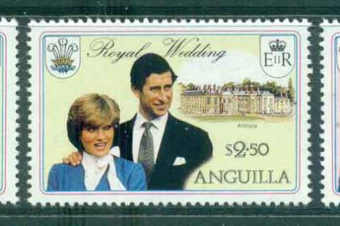 Anguilla-1981 Royal Wedding Charles & Diana