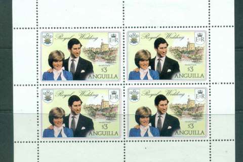 Anguilla-1981 Royal Wedding Charles & Diana
