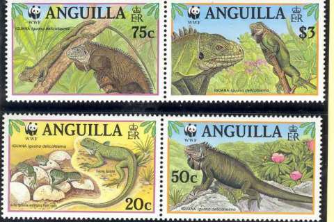 Anguilla-1997 WWF Iguana