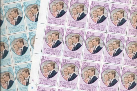 Anguilla-1973-Royal-Wedding-Princess-Anne-sheets2-MUH