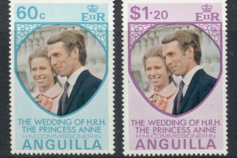 Anguilla-1973-Royal-Wedding-Princess-Asse-MUH