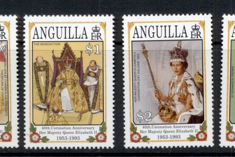 Anguilla-1993-QEII-Coronation-40th-Anniversary-MUH