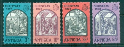 Antigua-1970-Xmas-Paintings-by-Durer-MLH