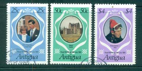 Antigua-1981 Royal Wedding Charles & Diana