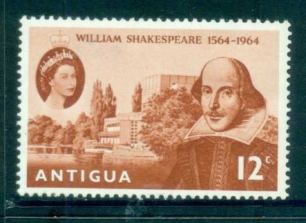 Antigua-1964-Shakespeare-400th-Birth-Anniversary-MLH