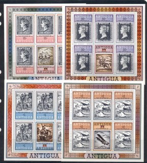 Antigua-1979-Sir-Rowland-Hill-Death-Centenary-4xsheetlet-MUH