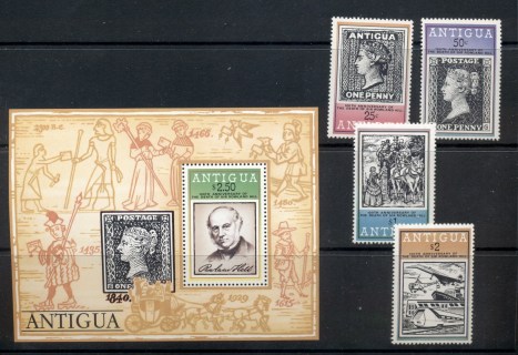 Antigua-1979-Sir-Rowland-Hill-Death-Centenary-MS-MUH