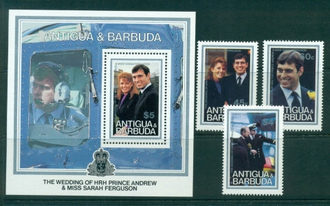 Antigua-Barbuda-1986-Andrew-sarah-Wedding-MS-MUH-Lot30150