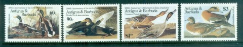 Antigua-Barbuda-1986-Audubon-Birds-MUH