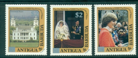 Antigua-Barbuda-1987-2-Opt-3x-MUH-Lot30146