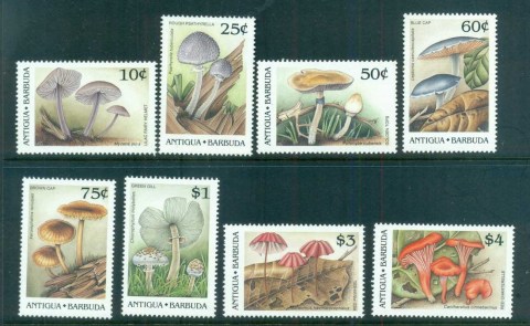 Antigua-Barbuda-1989-Mushrooms