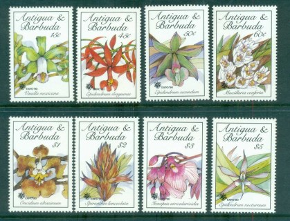 Antigua-Barbuda-1990-Orchids-MUH-lot80978