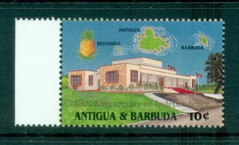 Antigua-Barbuda-1991-Independence-10th-Anniv