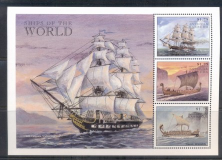 Antigua-Barbuda-1998-Ships-of-the-World-MS-MUH