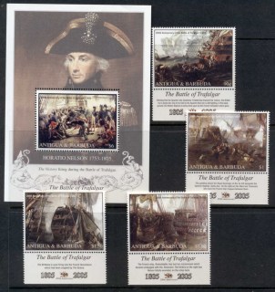 Antigua-Barbuda-2005-Battle-of-Trafalgar-Bicentenary