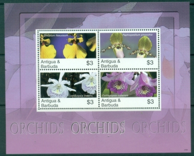 Antigua-Barbuda-2007-Flowers-Orchids-MS-MUH_1