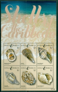 Antigua-Barbuda-2011-Marine-Life-Shells-of-the-Caribbean-MS-MUH_1