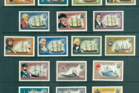 Antigua-1970-Ships-Captains-MUH