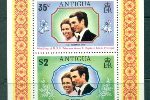 Antigua-1973-Royal-Wedding-Princess-Anne-MS-MUH-Lot30138