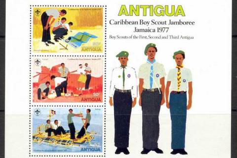 Antigua-1977-Scouts-MS-MUH-Lot12033