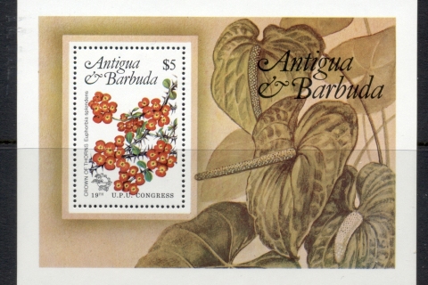 Antigua-Barbuda-1984-Flowers-MS-MUH