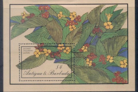 Antigua-Barbuda-1986-Flowers