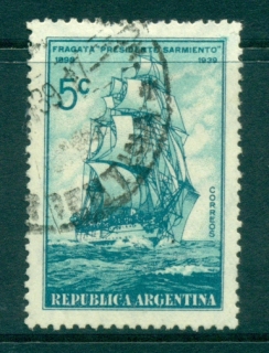 Argentina-1939-Training-Ship-Presidente-Sarmiento-FU-lot37134