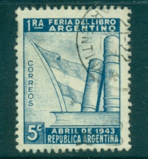 Argentina-1943-Book-Fair-FU-lot37151