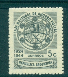 Argentina-1944-National-Savings-Bank-MLH-lot37159