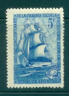 Argentina-1947-Training-Ship-Presidente-Sarmiento-MLH-lot37175