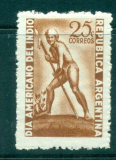 Argentina-1948-American-Indian-day-MLH-lot37181