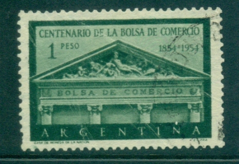 Argentina-1954-Stock-Exchange-FU-lot37201