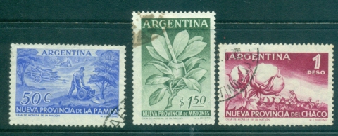 Argentina-1956-New-Provinces-FU-lot37216